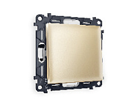 Комплект механизма 1-кл перекрестного выключателя, шампань, MA601030 Ambrella Volt, одноклавишный