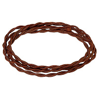 Ретро кабель термостойкий электрический шоколад CHO/L 2*1.5 Salvador