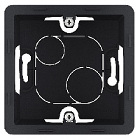 Подъемная коробка для наружного монтажа 1 местная, антрацит, 673983 Legrand, серия Inspiria