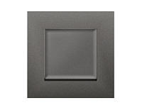 Дизайнерская рамка из термопластика 1 местная, антрацит серый, AF250651 Ambrella Volt