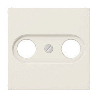 Накладка розетки TV-FM антибактериальная, бежевый, ABA561PLTV Jung, серия AS 500