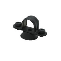 Клипса фиксации д/труб D18 BLACK, 2031821 Villaris-loft