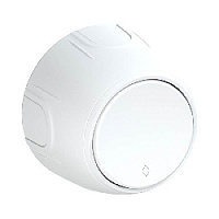 Дизайнерский выключатель, белый, 7700951 OneKeyElectro, одноклавишный проходной, серия Rotondo