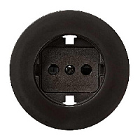 Накладка для розетки с заземлением, коричневый, 88041-62 Simon, серия 88