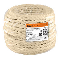 Ретро кабель витой ГОСТ (20 м.) 2*1.5, бежевый, SQ2801-0211 TDM ELECTRIC, серия Эко