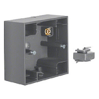 Коробка для наружного монтажа 1 местная, антрацитовый, матовый, 10417006 Berker, серия K.1