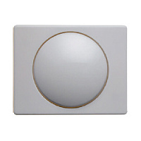 Центральная панель поворотного диммера, полярная белизна, глянцевый, 11350069 Berker, серия Arsys