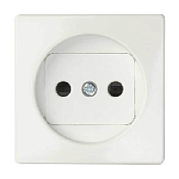 Накладка для розетки без заземления, белый, 82040-30 Simon, серия 82