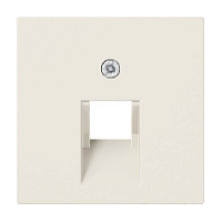 Накладка розетки компьютерной/ телефонной, бежевый, A569-1PLUA Jung, серия AS 500