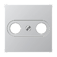 Накладка розетки TV-FM, алюминий, A561PLTVAL Jung, серия A