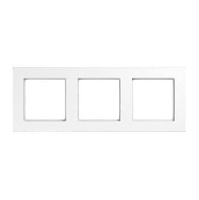 Дизайнерская рамка 3 местная, белый, A5583BFWW Jung, серия A 550