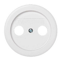 Накладка для розетки TV-R, белый, 88053-30 Simon, серия 88