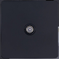 Розетка TV, SBAN11A1A14, черный, Salvador