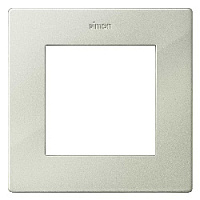 Дизайнерская рамка 1 местная, шампань, 2400610-034 Simon, серия 24 Harmonie
