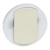 Клавиша выключателя с контурной подсветкой, слоновая кость, 067884 Legrand, серия Celiane