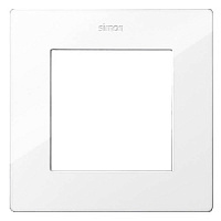 Дизайнерская рамка 1 местная, белый, 2400610-030 Simon, серия 24 Harmonie