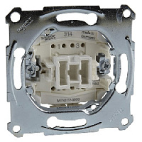 Механизм выключателя, MTN3117-0000 Schneider Electric, одноклавишный перекрестный