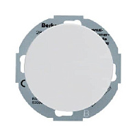 Светорегулятор поворотно-нажимной универсальный "Комфорт" 20-420 Вт (3-100 Вт LED), полярная белизна, 29442089 Berker, диммер