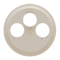 Накладка для розетки TV-FM-SAT, слоновая кость, 066233 Legrand, серия Celiane