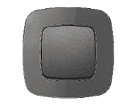 Дизайнерская рамка из оргстекла 1 местная, антрацит серый, OF320651 Ambrella Volt