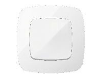 Дизайнерская рамка из термопластика 1 местная, белый глянец, OF140101 Ambrella Volt