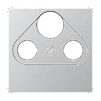 Накладка розетки TV-FM-SAT, алюминий, A561PLSATAL Jung, серия A