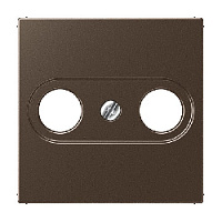 Накладка розетки TV-FM, мокко, A561PLTVMO Jung, серия A