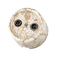 Розетка TV+R проходная, мраморный, SQ1820-0156 TDM ELECTRIC, серия Болонь