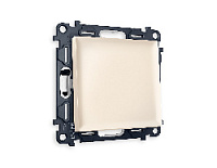 Комплект механизма 1-кл выключателя, бежевый матовый, MA321010 Ambrella Volt, одноклавишный