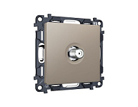 Комплект механизма TV розетки SAT 5-2400MHz 3.5dB , серо-бежевый, MA373050 Ambrella Volt