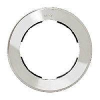 Дизайнерская рамка 1 местная, хром, 88610-33 Simon, серия 88