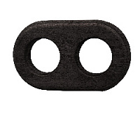 Рамка 2 местная, черный, JRO.2ON2.WM01 Jantera