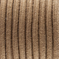 Ретро кабель электрический 2*0.75, коричневый, Cab.C13 Merlotti cavi
