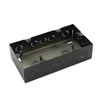 Коробка подъёмная 2 местная, черный, 48215321 Villaris-loft