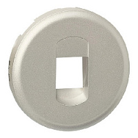 Накладка для аудио розетки, титан, 068511 Legrand, серия Celiane
