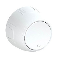 Дизайнерский выключатель, белый, 7700961 OneKeyElectro, одноклавишный перекрестный, серия Rotondo