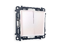 Комплект механизма 2-кл выключателя, жемчуг, MA203010 Ambrella Volt, двухклавишный