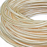 Ретро кабель круглый электрический, 3*1.5, чайная роза шелк, Edisel