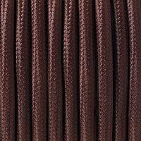 Ретро кабель электрический 2*0.75, коричневый, Cab.M13 Merlotti cavi