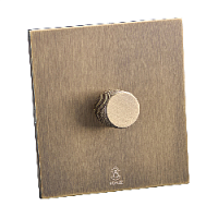 Дизайнерский регулятор скорости вентилятора Aura Бронза браш, BABRF Bonze