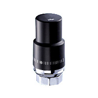 Дизайнерский маховик для термогерулирующего клапана  черный матовый 0613-0000V0S1 S.R.Rubinetterie