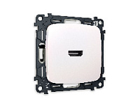 Комплект механизма розетки HDMI 2.0 40V/500mA 2.0GHz 5-18Gbit/s , жемчуг, MO214010 Ambrella Volt