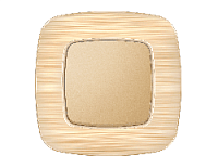 Дизайнерская рамка из металла 1 местная, шампань, OF580301 Ambrella Volt