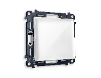 Комплект механизма 1-кл выключателя, белый глянец, MA101010 Ambrella Volt, одноклавишный