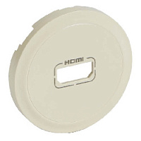Накладка для HDMI розетки, слоновая кость, 066288 Legrand, серия Celiane