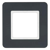Дизайнерская рамка 1 местная, антрацитовый, 10116186 Berker, серия Q.7