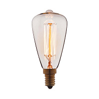 Ретро лампа накаливания Edisson LP, E14, 4840-F LOFT IT