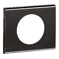 Дизайнерская рамка 1 местная, черный никель, 069031 Legrand, серия Celiane