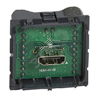 Механизм розетки HDMI разъем A, 067317 Legrand, серия Celiane