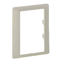 Дизайнерская рамка для двойной розетки 1 местная, слоновая кость, 754231 Legrand, серия Valena Life